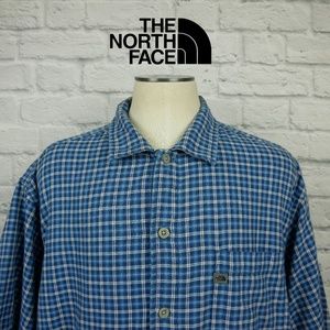 North Face A4 Button Front Shirt Sz L